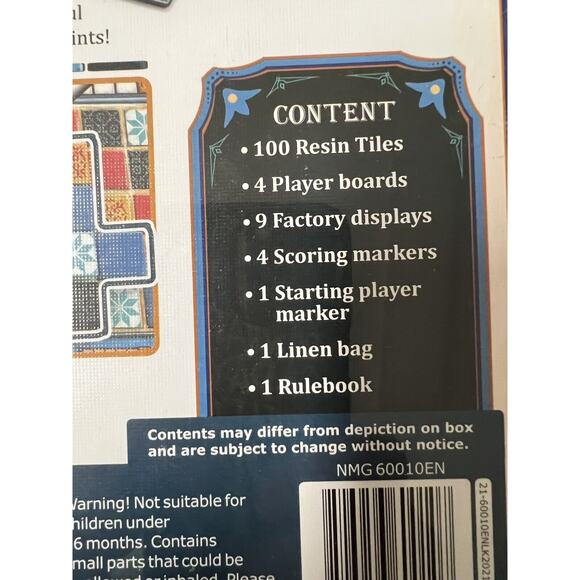 Azul Board Game by Michael Kiesling 2018 Next Move Games, New and Sealed - Picture 4 of 9